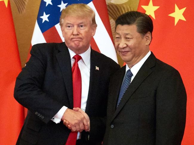 Donald Trump and Xi Jinping.