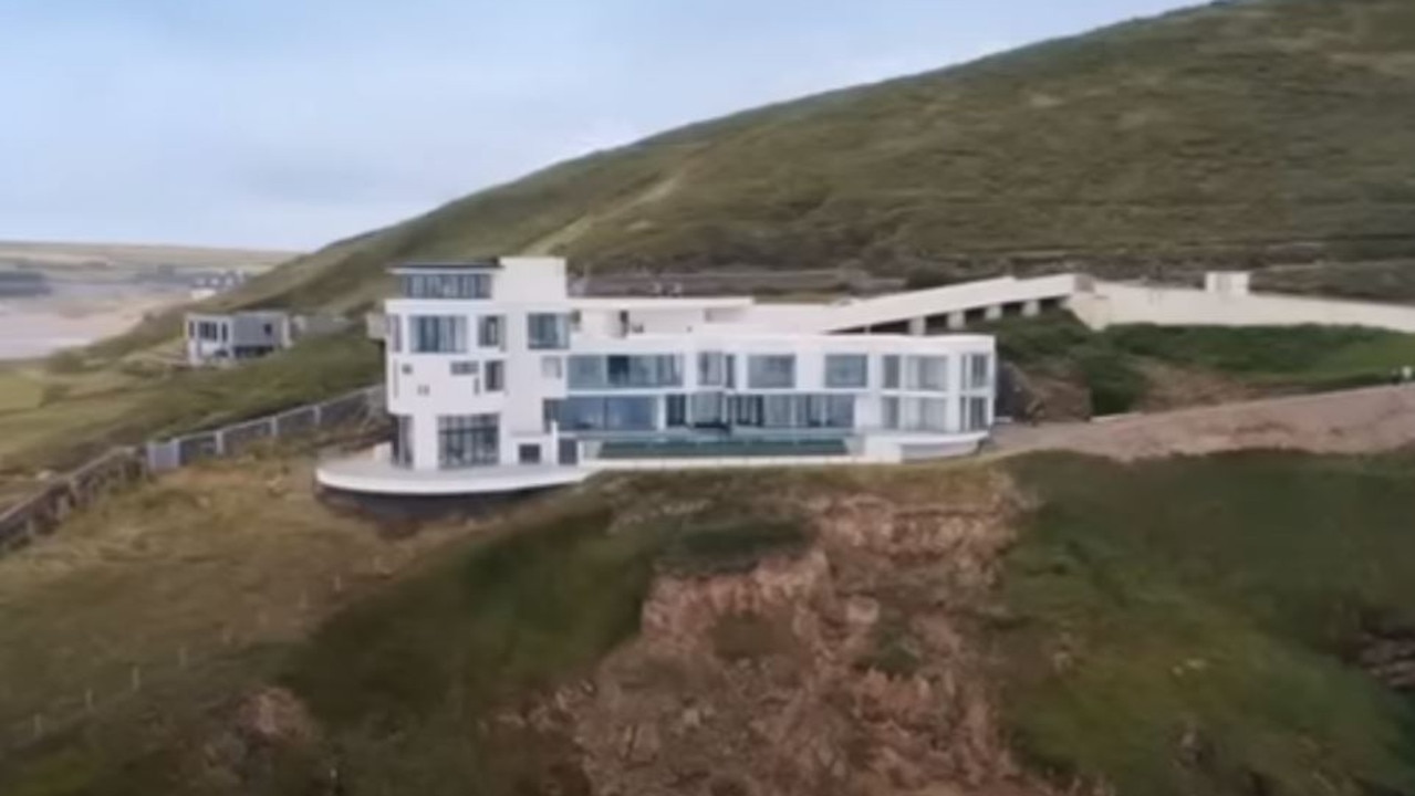 The house is finally finished – but now Edward has to sell it. Picture: YouTube/Grand Designs UK