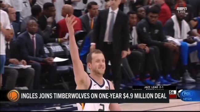 Joe Ingles signs one-year deal with Timberwolves