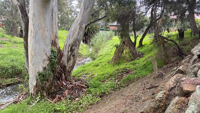 A portion of Fifth Creek which was part of the proposed land swap. Picture: Brinley Duggan