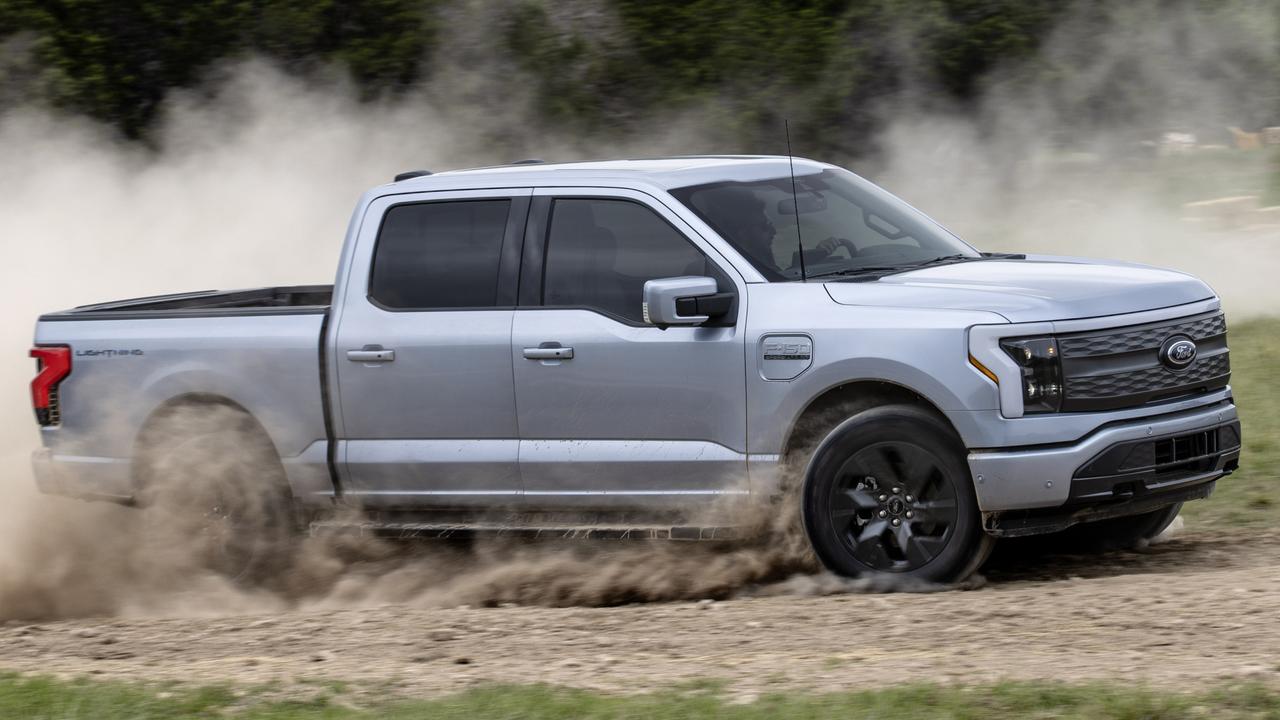 The electric F150 ute has been a runaway success for Ford in the US.