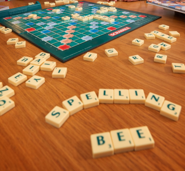 Scrabble and other word games are great for your brain and a good way for families and different generations to bond. Picture: Tony Gough