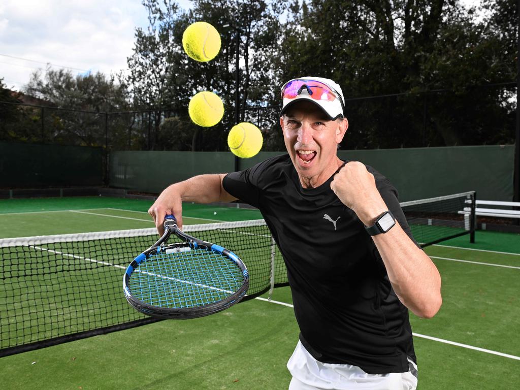 Elwood Park Tennis Club player Richard Sharp. Picture: Josie Hayden