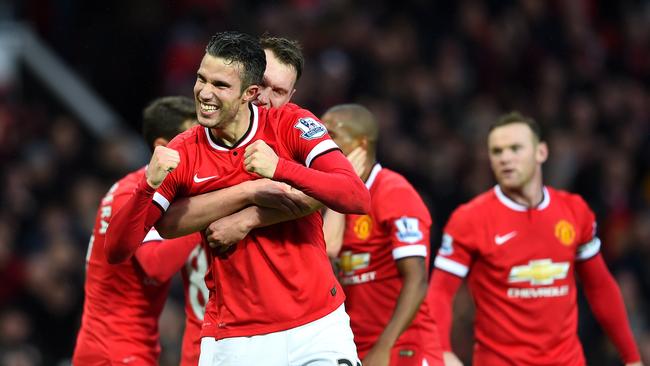 Robin van Persie scored his third goal in a week.