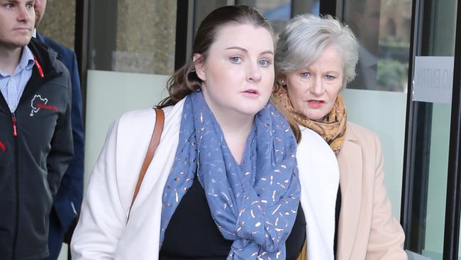 Lauren Cranston at the Supreme Court. Picture: John Grainger