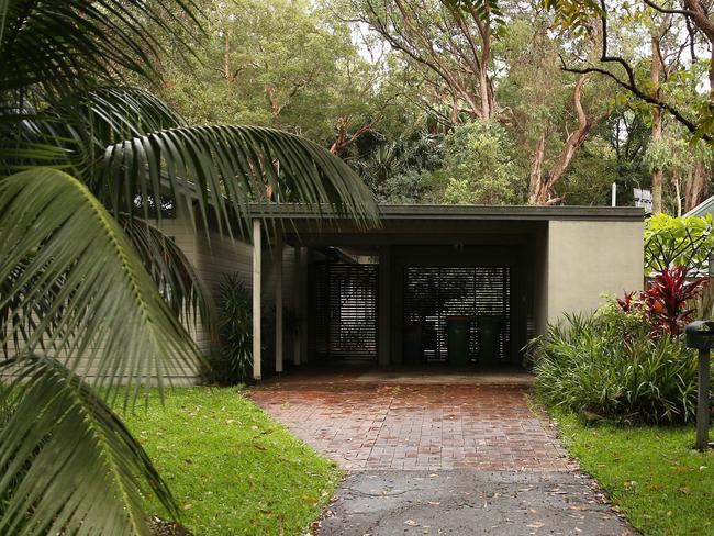 Mr Harwin's Pearl Beach holiday house on the Central Coast.