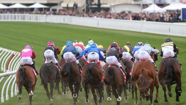 Generic racing images at Caulfield races. Saturday. Sept 2. 2017. Picture: David Crosling