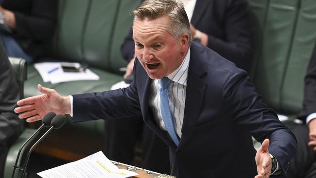 Climate Change and Energy Minister Chris Bowen. Picture: NCA NewsWire/Martin Ollman