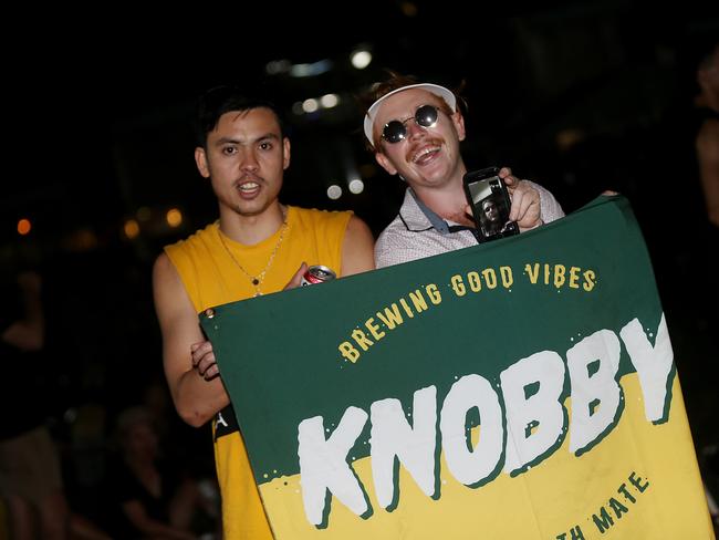 The Grass Is Greener music festival at the Cairns Showgrounds. Chingy Edward and Nathan Lennox. PICTURE: STEWART MCLEAN
