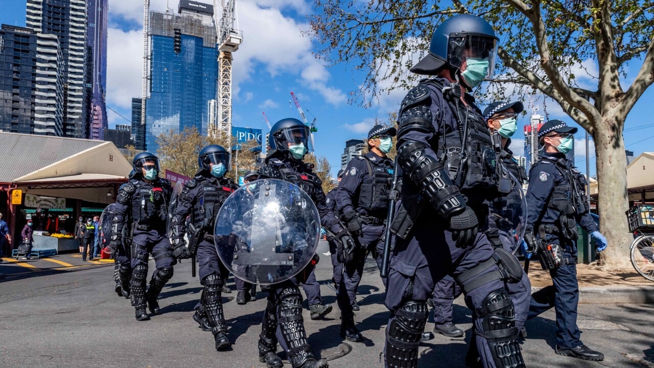 Police brace for top secret anti-lockdown protest in Melbourne