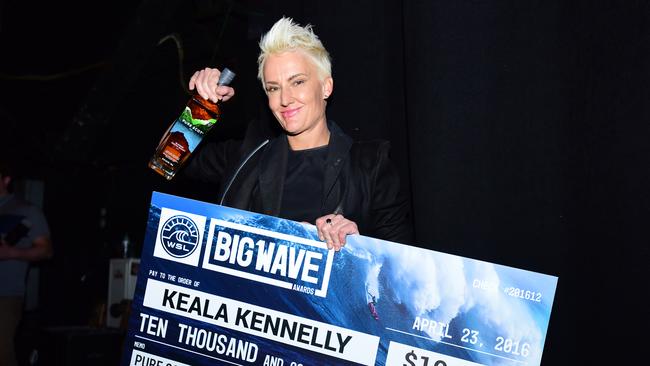 Keala Kennelly is the first woman to win in the category, or in any open-gender category. Picture: Supplied