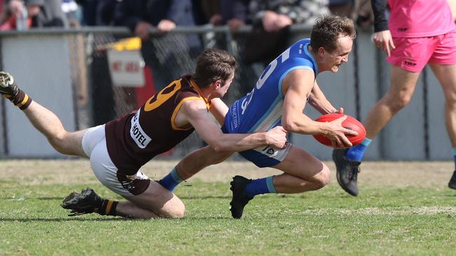 Drysdale and Barwon Heads face off in a preliminary final rematch. Picture: Alan Barber