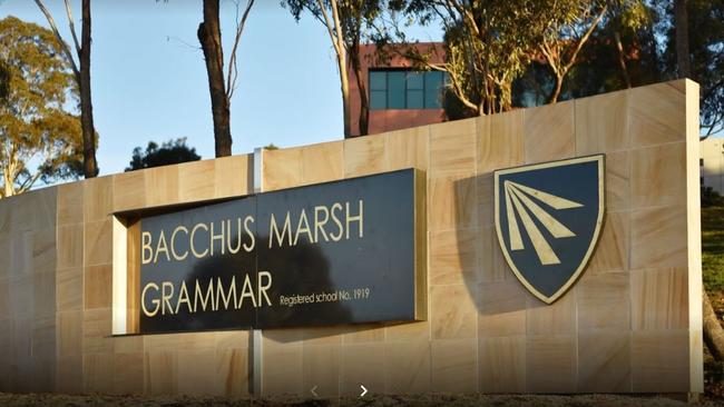 Bacchus Marsh Grammar. Picture: Supplied