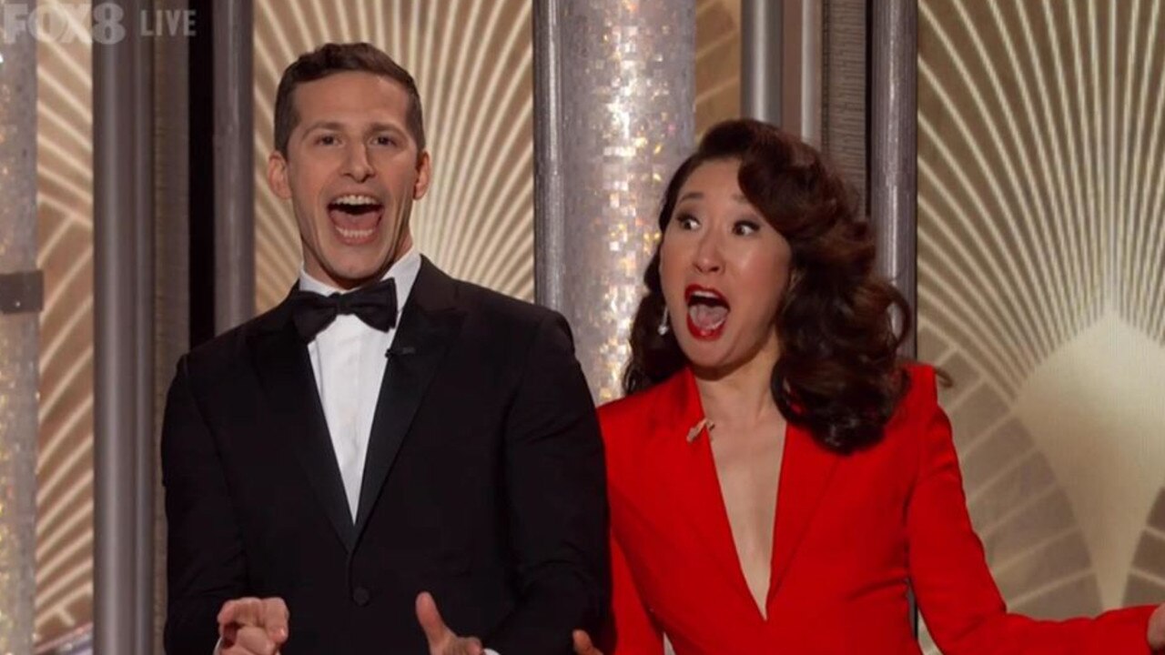 Sandra Oh and Andy Samberg were charming as hosts.