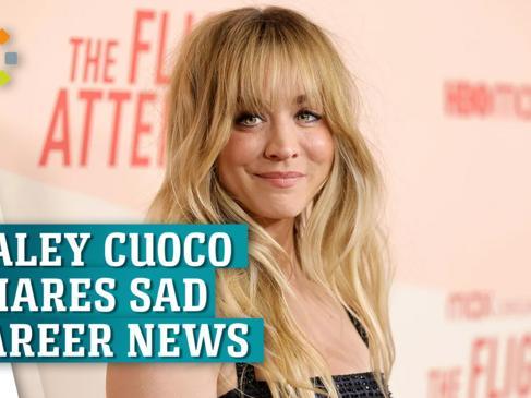 Kaley Cuoco announces her show has been cancelled after two seasons