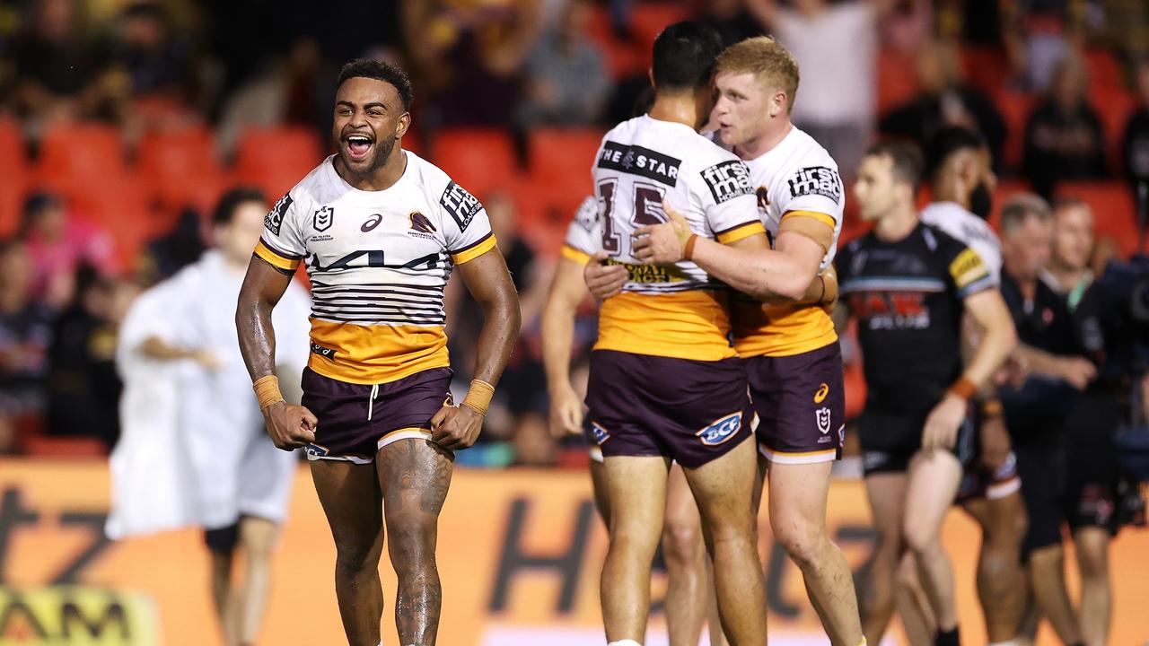 NRL 2023: Adam Reynolds' field goal gives Brisbane Broncos upset win over  Penrith Panthers as premiership three-peat starts off on bad note