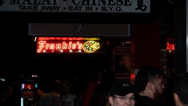 Frankie's Pizza was closed to make way for the Sydney Metro. Picture: News Corp Australia