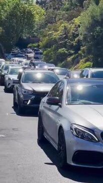 Parking chaos at Watsons Bay
