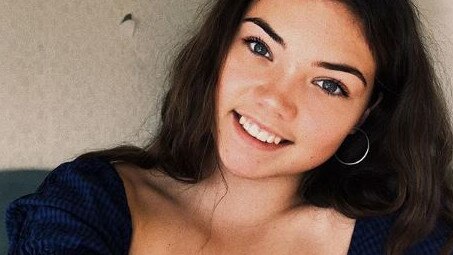 Victim Sophia Naismith, 15, who was tragically killed when a Lamborghini lost control and hit her and a friend. Picture: Instagram