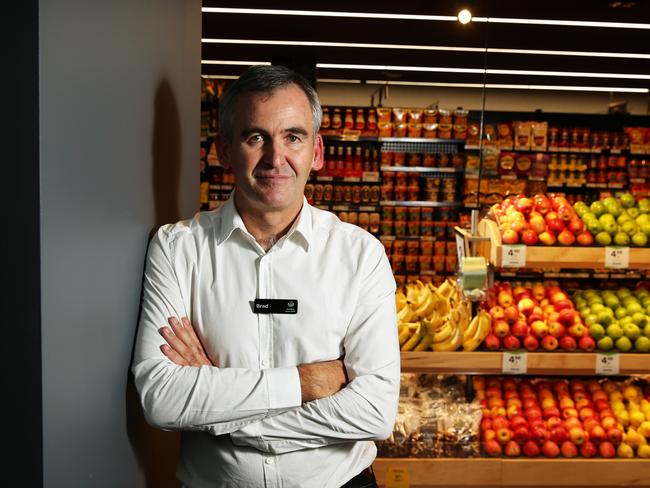 New Woolworths boss Brad Banducci is battling to reverse the backlash. Picture: Brett Costello