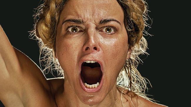 Bojana Novakovic in Lady Macbeth - a reimagined version of Shakespeare’s classic - at the Malthouse in Melbourne in 2024. Picture: Malthouse Theatre