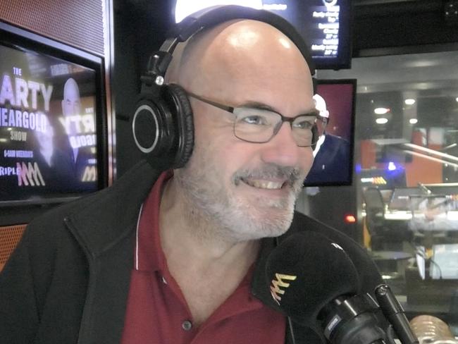 Triple M host Marty Sheargold is under fire after he unloaded on the Matildas. Picture: Supplied