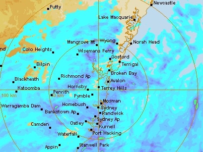 Sydney has been warned to brace for more wet weather, as the La Nina system brings heavy rains. Picture: Bureau of Meteorology