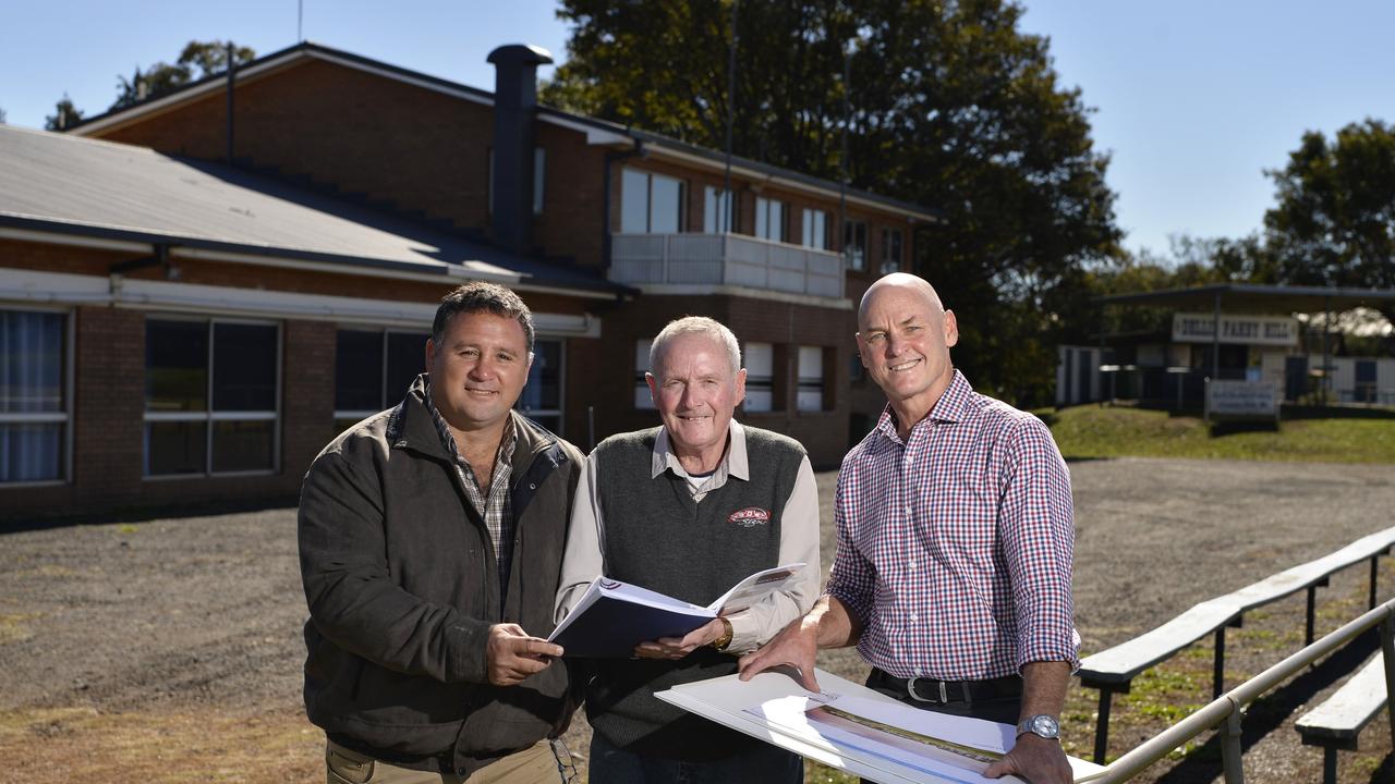 Glenholme Park board members (from left) Stephen Betros, Garth Perkins and Andrew Fox.