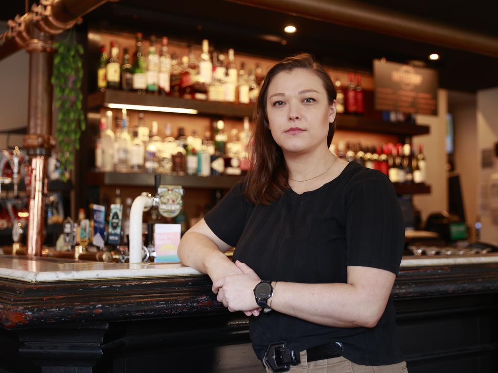 Licensee of The Royal Hotel in Paddington Ellie Banfield has been receiving noise complaints she believes are unfair. Picture: Tim Hunter