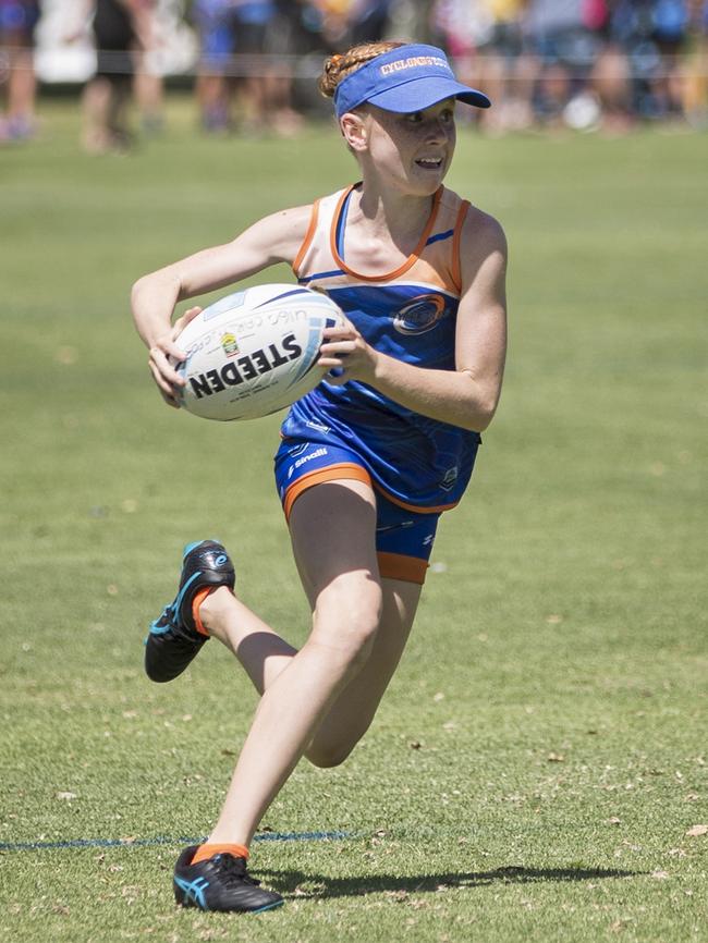 Imogen Hays of Carlingford Touch at the NSW Junior State Cup. Picture: Katie Havercroft Photography