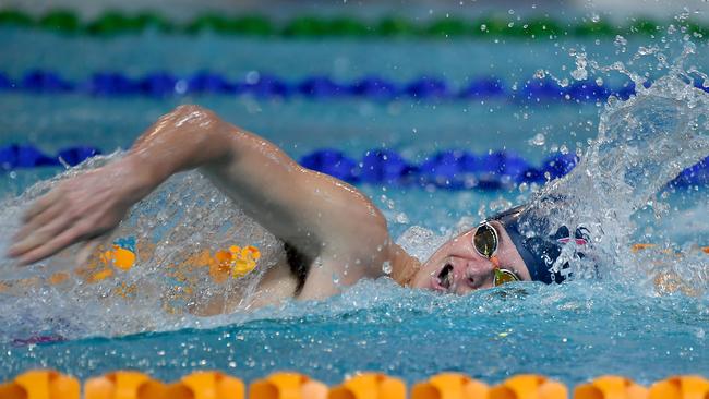 Action from the GPS swimming championships. Thursday March 10, 2022. Picture, John Gass