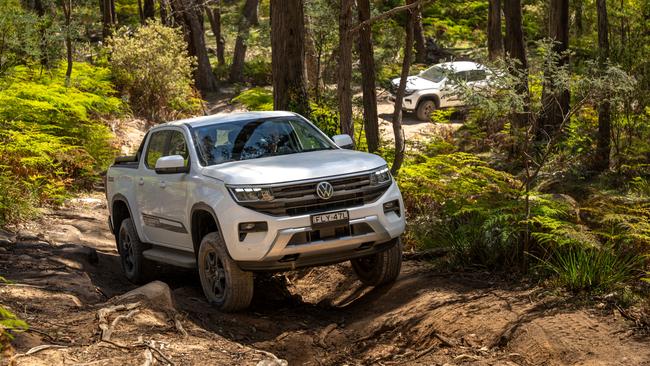 An issue with the anchoring of the seatbelt has led to a recall of the Volkswagen Amarok. Picture: Supplied