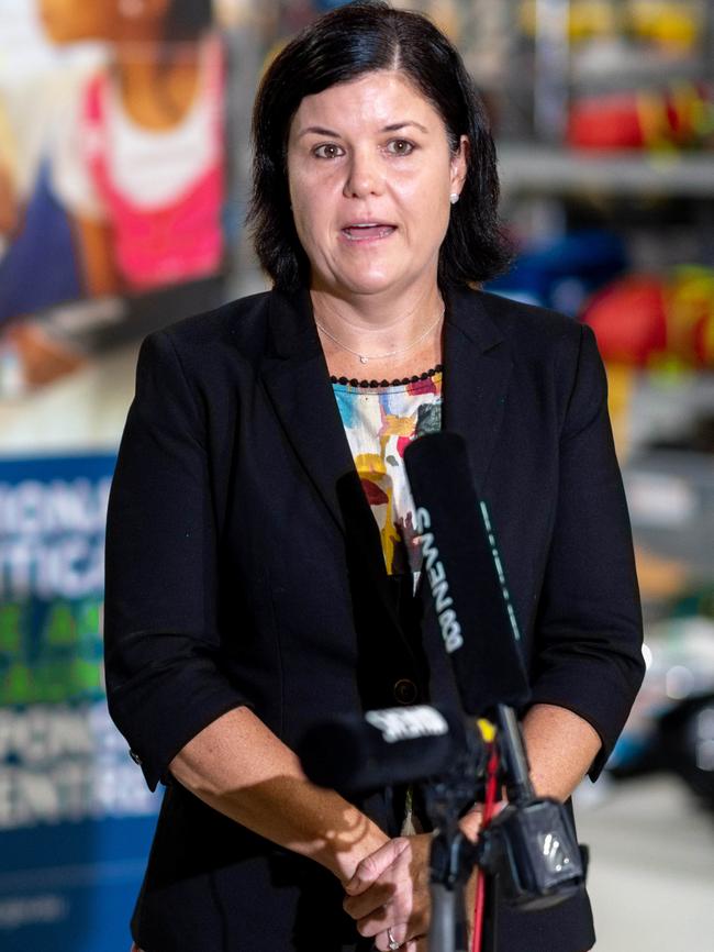 NT Health Minister Natasha Fyles. Picture: Che Chorley