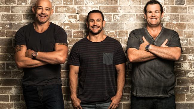 The Grill Team — with Mark Geyer, Matty Johns and Gus Worland — proved a stayer for Triple M.