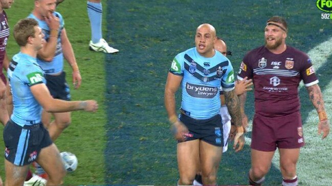 McGuire and Ferguson clashed in the Origin decider last year.