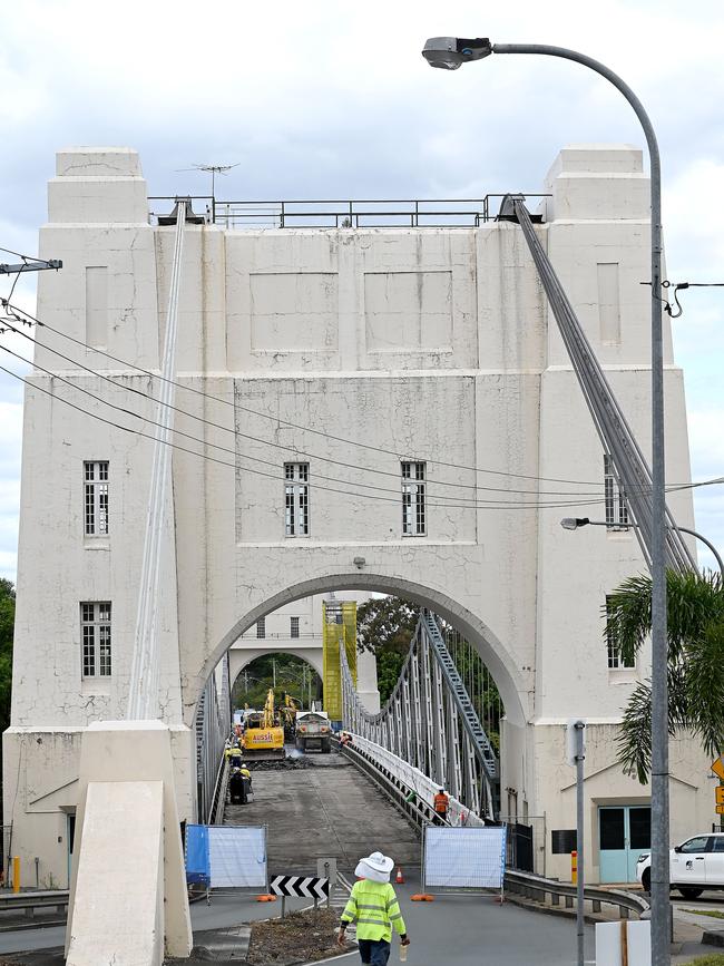 Walter Taylor Bridge has been closed since September 12. Picture, John Gass