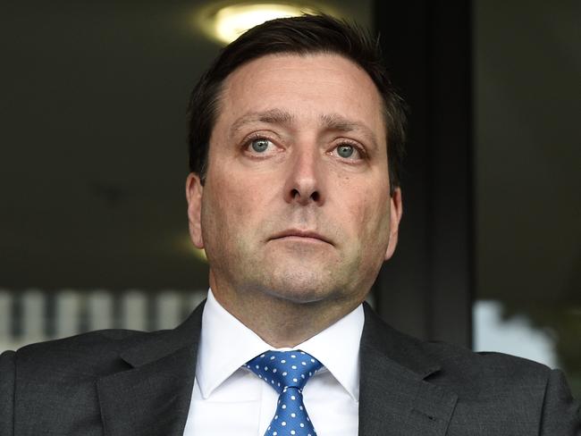 The Artist Formerly Known as Victorian Opposition Leader Matthew Guy is now just "Matt Guy".