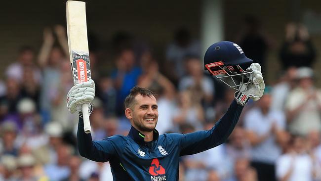 England's Alex Hales is one of the world’s most destructive T20 batsmen. Picture: AFP