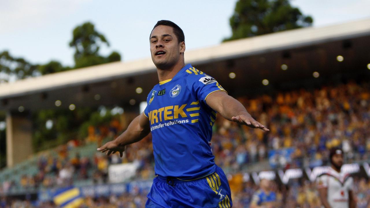 Jarryd Hayne won two Dally M awards in his NRL career. (AAP Image/Action Photographics, Renee McKay)