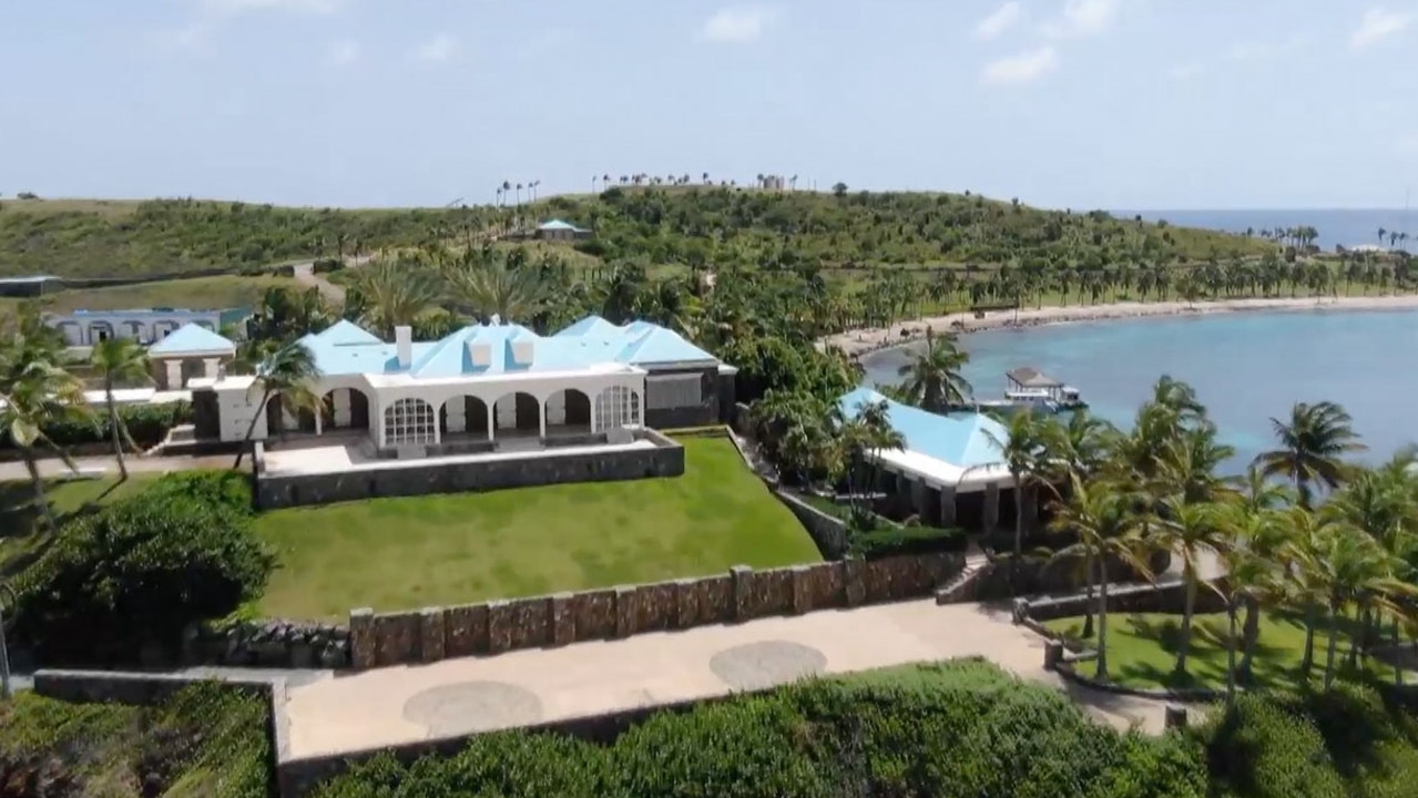 Jeffrey Epstein’s private Caribbean island.