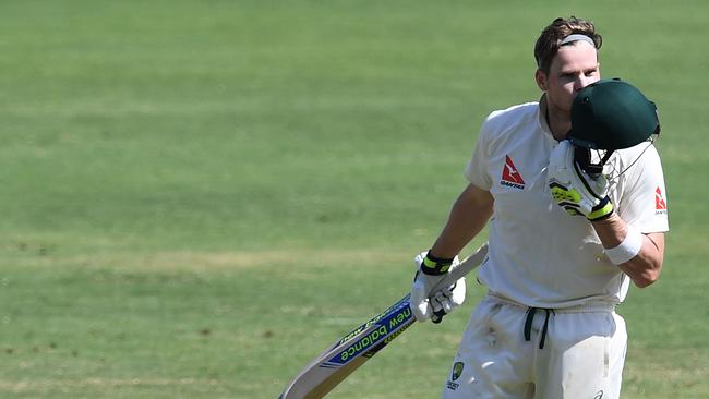 Steve Smith gave Australian cricket a moment to remember. Getty Images.