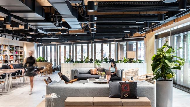 WeWork’s office space at 1 Sussex St in Sydney