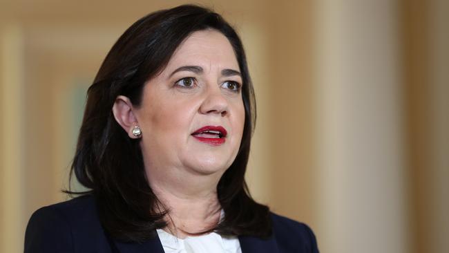 Premier Annastacia Palaszczuk has announced $145 million in funding for the renewables sector. Picture: Tara Croser.