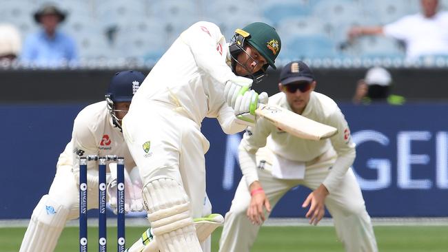 Usman Khawaja is lazy and needs to be more attacking. Picture: AAP