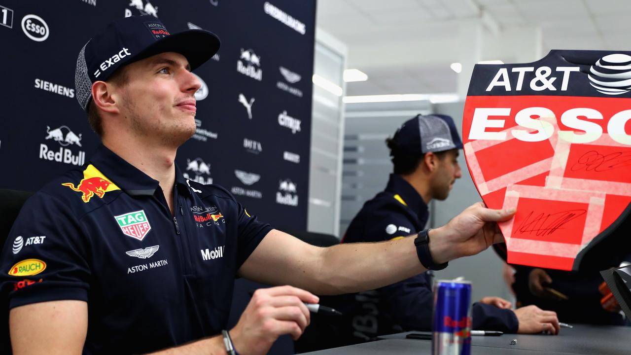 Max Verstappen must carry out two days of public service as part of his punishment.