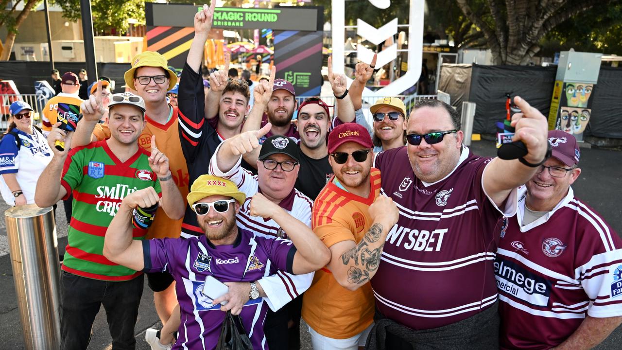 Almost 30 per cent of ticket buyers come from interstate. Picture: NRL Photos