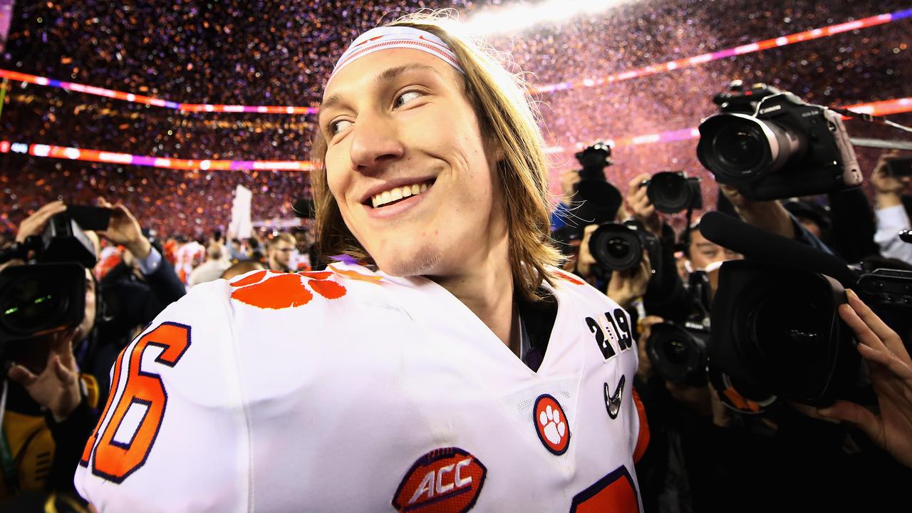 Trevor Lawrence will finally enter the NFL on Friday, after years of expectation he has only ever lived up to. (Photo by Ezra Shaw/Getty Images)