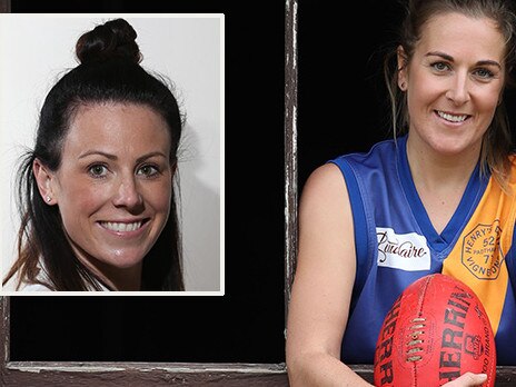 Natalie von Bertouch has leapt to the defence of female footballer Casey McElroy.