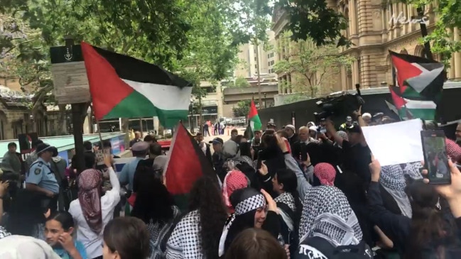 Sydney school students defy warnings to join pro-Palestine march ...
