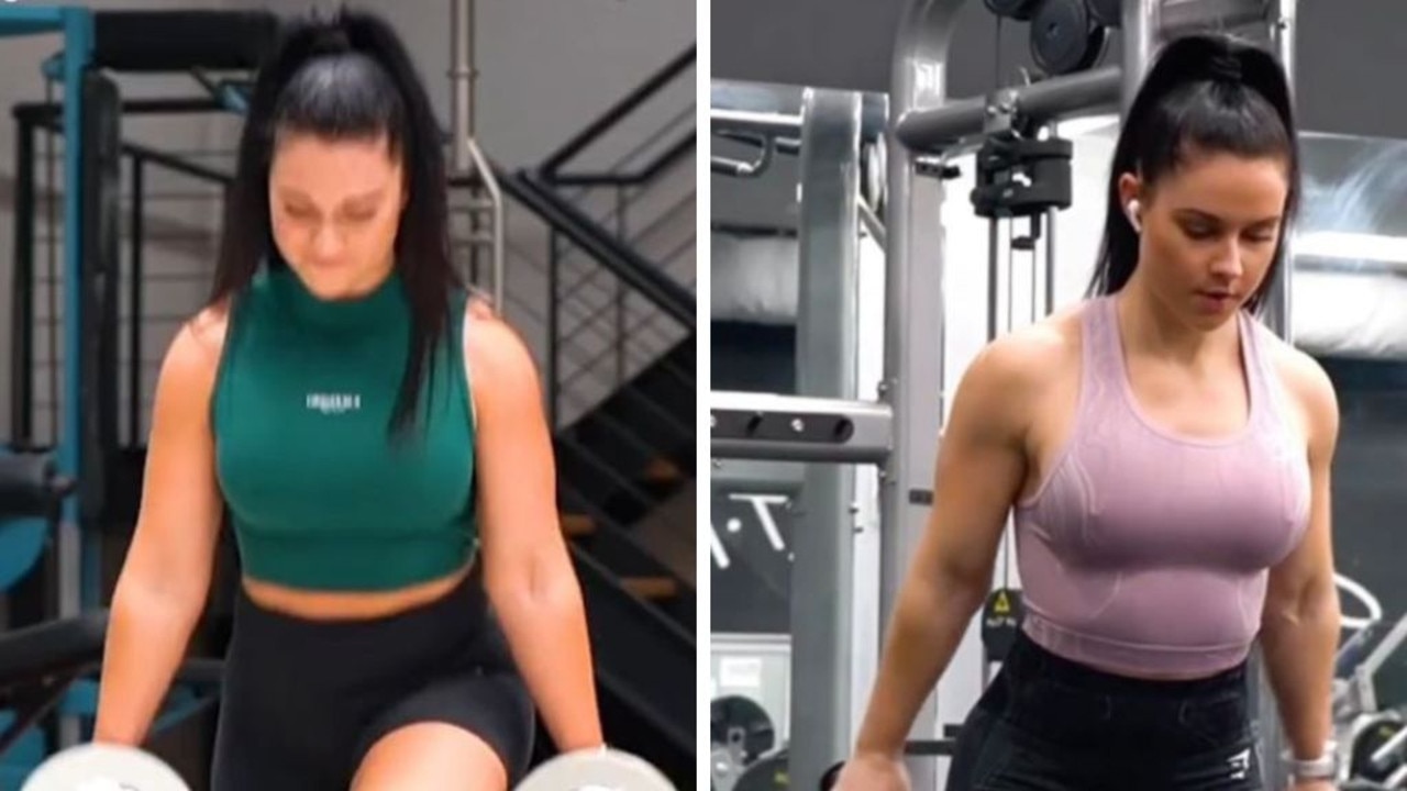 Woman defends not wearing bra to gym, Video